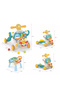 -Baby Activity Walker Sit-To-Stand Educational-Blue - 8