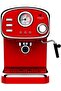 ME-ECM2010 Espresso Coffee Machine - 20 Bar, 1.25L, with Thermometer and Adjustable Steam Knob (Red)| 1100W - 2