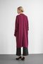 Women's Knitwear Gold Buttoned Midi Length Hijab Cardigan - 4