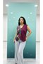 Women's Flannel Fabric Double Color Boucle Vest - 3