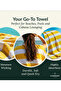Cabana Stripe Beach Towel Set Pack of 2, Oversized Soft Cotton Towel, Perfect for Beach , 152x76 cm - 4