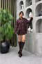 Premium Quality Velvet Collar Alternative Oversized Women's Jacket Trench Coat Hijab Friendly - 3