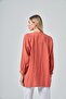 Women's Comfortable Fit Pleated Detailed Tunic Tile 31180 - 6