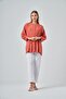 Women's Comfortable Fit Pleated Detailed Tunic Tile 31180 - 4