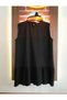 Pleated Black Women's Hijab Shirt Pleated Tunic Innerwear - 7