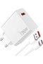 Shopi 120W Quick Charger with 6A Type-C Cable for Xiaomi 11 Ultra, Mi 12X, Redmi Note 11,