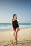 Moonlit Grace One-Shoulder Swimsuit Set - 2