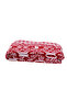 Liva Knitted Christmas Tv Blanket 130X170 – Red and White Deer and Snowflake Patterned - 3