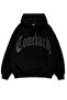 Comeback Stone Printed Oversize Unisex Hooded Sweatshirt