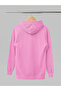 Perfect Printed Cotton Long Sleeve Ribbed 3-Ply Hooded Sweatshirt - 2