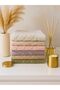 100% Cotton Hand and Face Towel 50X90 cm Set of 6 – Soft, Absorbent and Durable