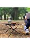 Portable Folding Camping Table – Lightweight Picnic Table with Cup Holders for BBQ & Hiking - 2