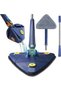Multifunctional Triangular 360 Mop and Telescopic Handle + 2 Ultra-Absorbent Microfiber Cloths