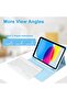 Keyboard Case for iPad 10th Generation 2022 10.9 inch, Detachable Bluetooth Keyboard with Pencil - 4