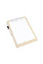 Secretary's Office, A5 Small Size, Without Cover, A5 Clipboard Vegan Faux Leather, 17.5X24.5 Cm., Beige - 6