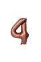 Brown Color Number Foil Balloon 76 cm - 4