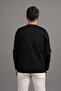 Zero Neckline Self-Striped Lycra Acrylic Seasonal Sweater - 3