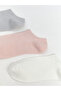Two Mt Shop Quality Lcw Dream Lilac Plain 5-Pack Women's Sneaker Socks - 2
