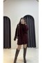 Knitwear Sweater Skirt Scarf Set - 2