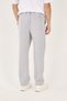Men's Winter 3-Thread Fabric Ş Fleece-Lined (Fleece Inside) Baggy Sweatpants with Back Pocket Detail (Wide Fit) - 6