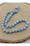 Angelite Stone 33-Piece Special Design Prayer Beads 8mm (3927)