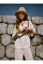 Esvab • Modern & Distinctive Devrik Roba Collar Openwork Women's Knitwear Cardigan - 2