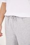 Men's Winter 3-Thread Fabric Ş Fleece-Lined (Fleece Inside) Baggy Sweatpants with Back Pocket Detail (Wide Fit) - 7