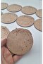 10 Pieces Orange Local Goods Activity School Course Activity Kindergarten Nursery Wooden Painting Set - 2