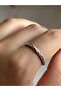 Steel Stone Fine Exquisite Silver Color Adjustable Women Ring - 3