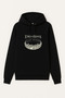 V for Vendetta Printed Adult Black Hooded Hoodie Sweatshirt Hoodie - 2