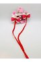 Children's Braided Hair Clip Strawberry Snap Clip Set of 2 - 2