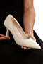 Pointed Closed Stiletto (9cm) Thin Painted Heel New Season Women's Shoes - 3