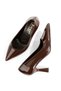 Pointed Closed Stiletto (9cm) Thin Painted Heel New Season Women's Shoes - 4