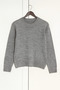 Unisex Boys-Girls Regular Fit Crew Neck Long Sleeve Knit Sweater - 5