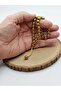 Hematite Stone Gold Color 33-Piece Special Design Prayer Beads 8mm (48102) - 2