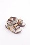 Fy25-1947 Fillet Children's Orthopedic Sandals Cream Brown Oil Green - 5