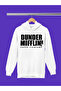 The Office Printed Cotton Long Sleeve Ribbed 3 Yarn Hooded Women's Sweatshirt