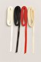 Satin Ribbon - Decorative Ribbon - Bohça Ribbon - Ecru (1 cm X 10 Meters) - 6
