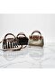 Canvas Women's Hand and Shoulder Bag - 4