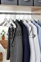 5 Pcs Household 44 cm Soft White Plastic Coat Hanger Buluz Hanger Clothes Hanger Clothing Hanger - 2