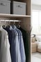 3 Pcs Household 44 cm Silver Plastic Coat Hanger Buluz Hanger Clothes Hanger Clothing Hanger - 2