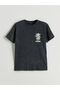 Xside Anthracite Crew Neck the Mandolorian Licensed Women's T-Shirt - 5