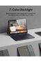 Case For iPad Air 11'' Case with Keyboard M3/M2 (2025/2024), 7-Color Backlight, Multi-Touch Trackpad - 4