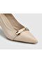 Beige Women's Shoes - 5