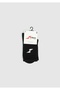 Black Es002 Black Tennis Single Socks