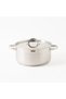 7pcs stainless steel cookware set, silver - 3