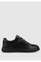 Black Leather Men's Shoes
