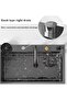 FUTURE | Black Waterfall | Stainless Steel Sink | 75*45cm | Single Bowl | Modern Kitchen Sink - 6