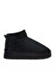 999 Black Thick Sole Furry Mini Women's Boots - 5