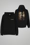 The Revenant Resurrection Printed Adult Black Hooded Hoodie Sweatshirt Hoodie